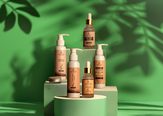 Alfusas 5-in-1 Complete Skincare Kit with Free Lip Balm