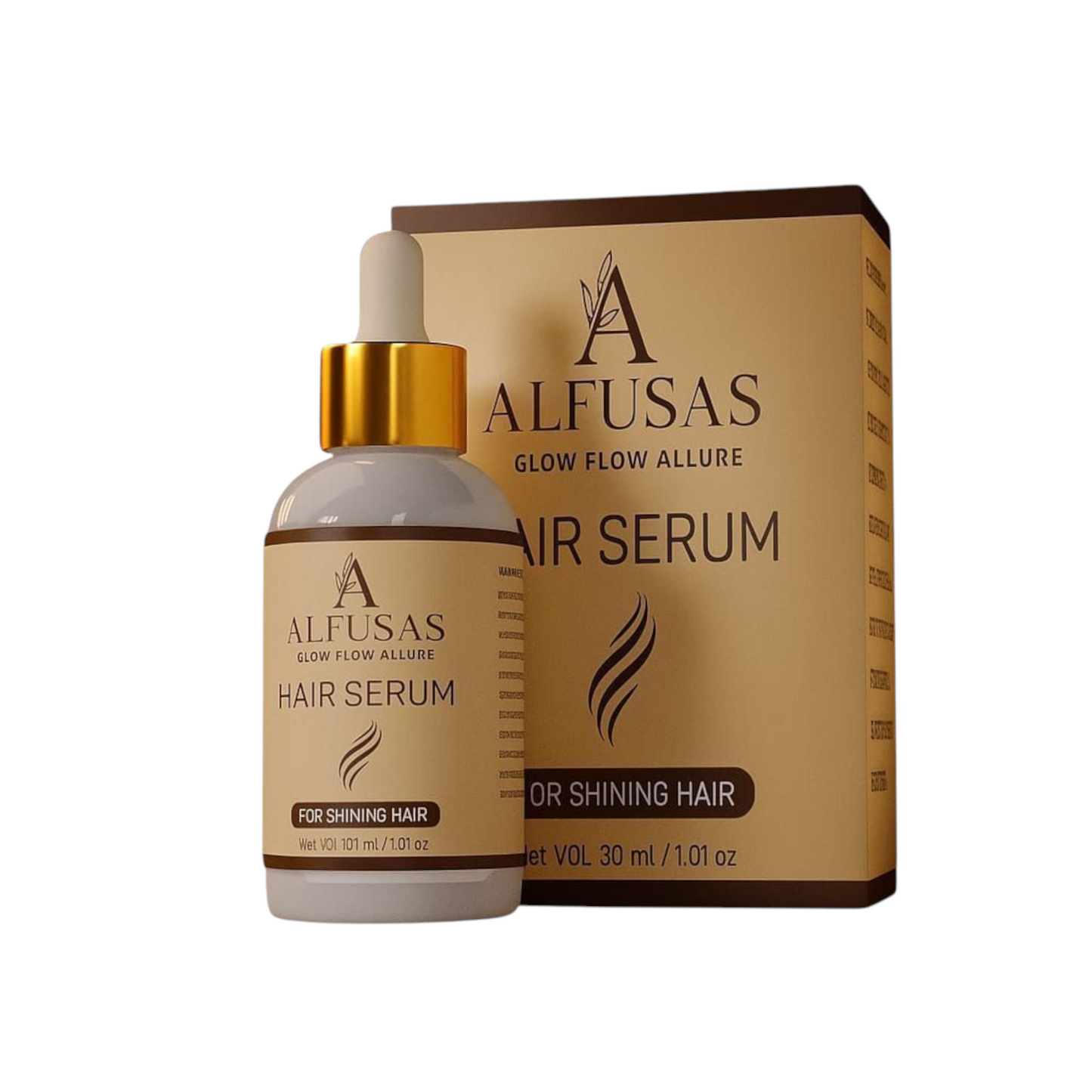 Alfusas Hair Serum For Shining & Healthy Hair 30ml