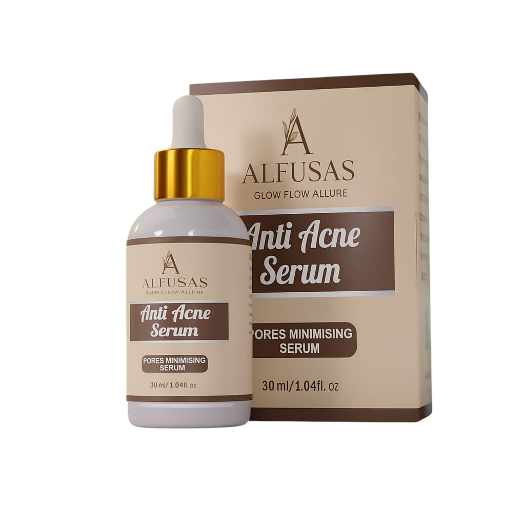 Alfusas Anti-Acne Serum Advanced Treatment for Clear, Spot-Free & Healthy Skin (30ml)