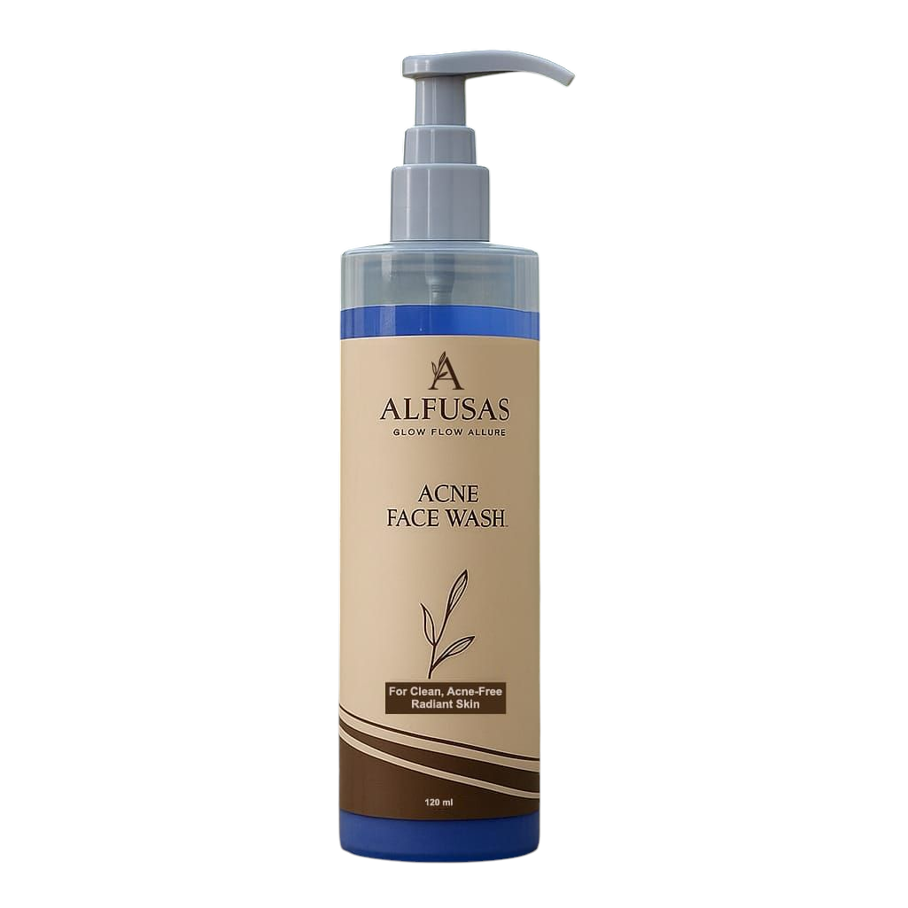 Alfusas Acne Face Wash Gentle Daily Cleanser for Clear, Acne-Free & Radiant Skin (120ml)