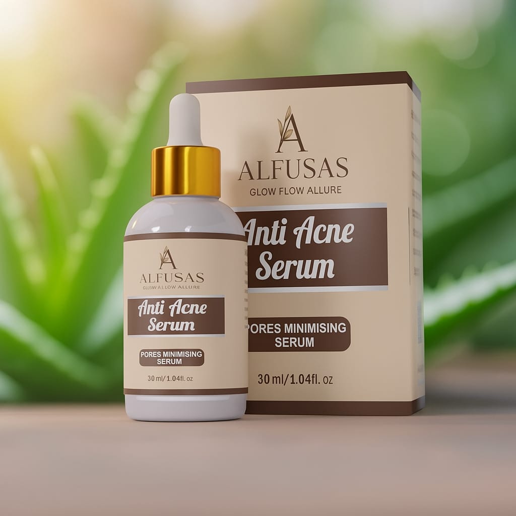 Alfusas Anti-Acne Serum  Advanced Treatment for Clear, Spot-Free & Healthy Skin (30ml)