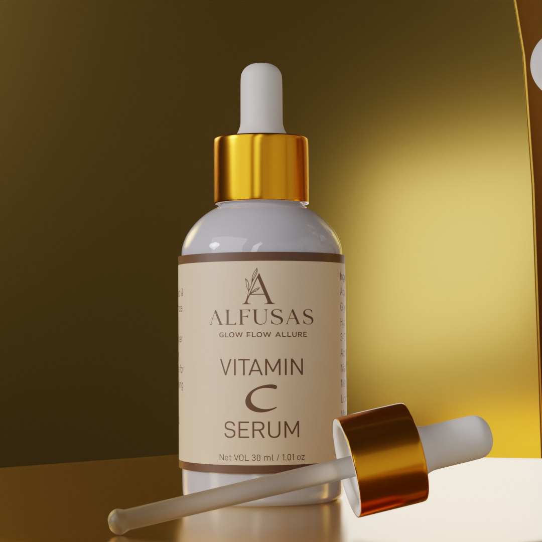 Alfusas Vitamin C Glow Serum  Brightening & Hydrating (30ml)