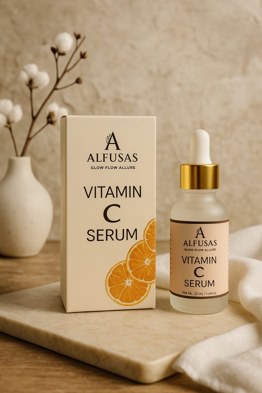 Alfusas Vitamin C Glow Serum  Brightening & Hydrating (30ml)