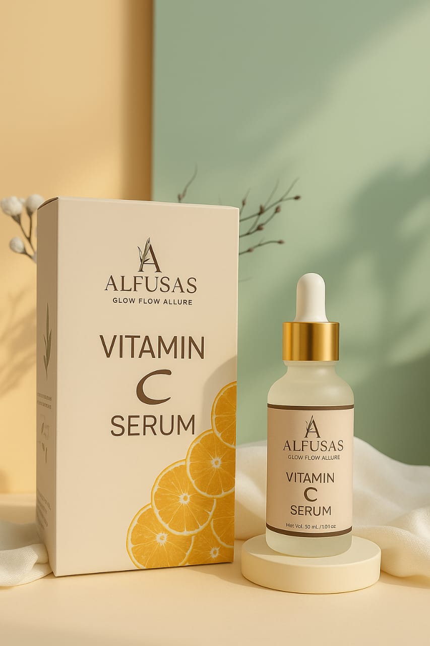 Alfusas Vitamin C Glow Serum  Brightening & Hydrating (30ml)