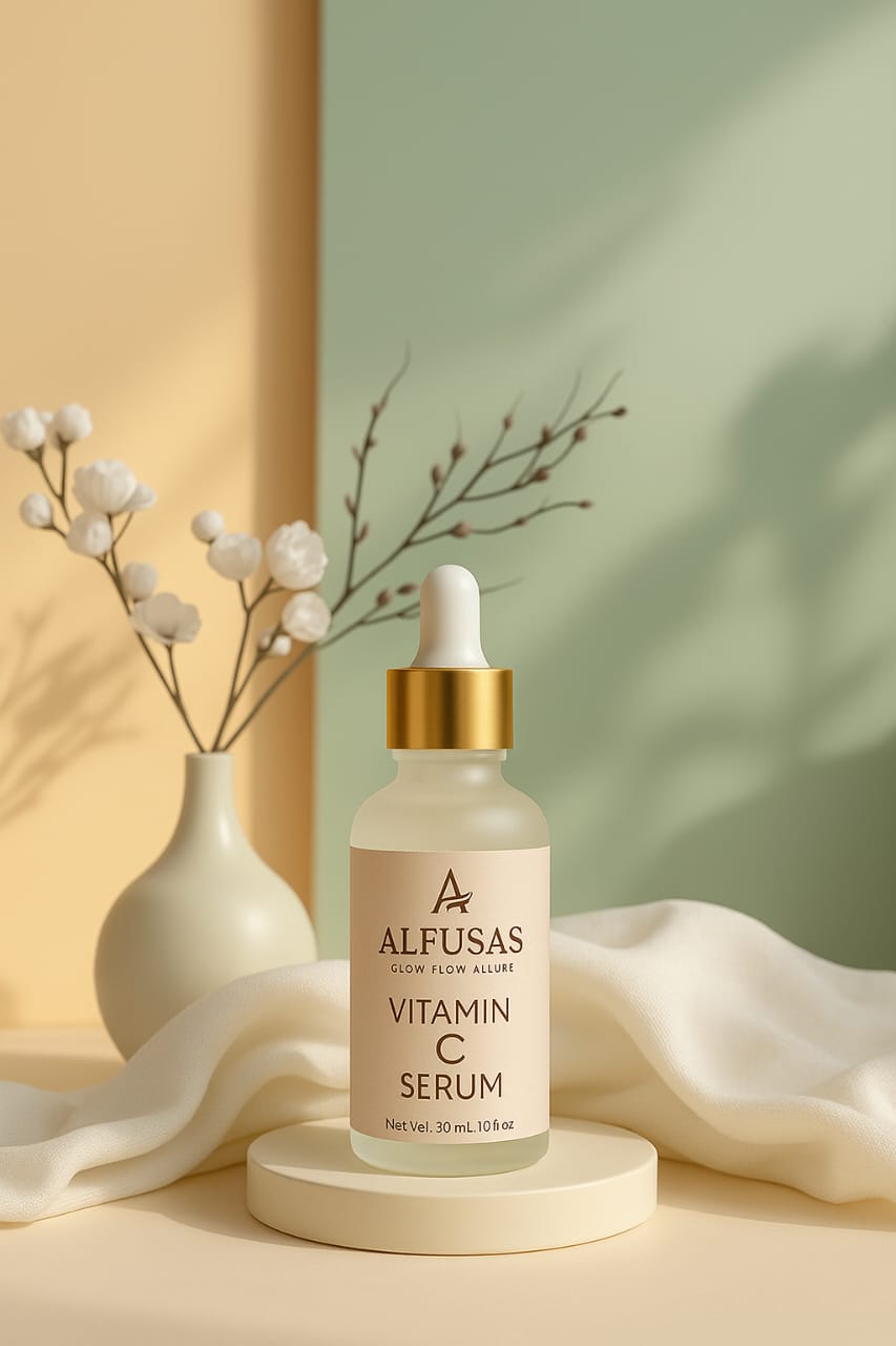 Alfusas Vitamin C Glow Serum  Brightening & Hydrating (30ml)