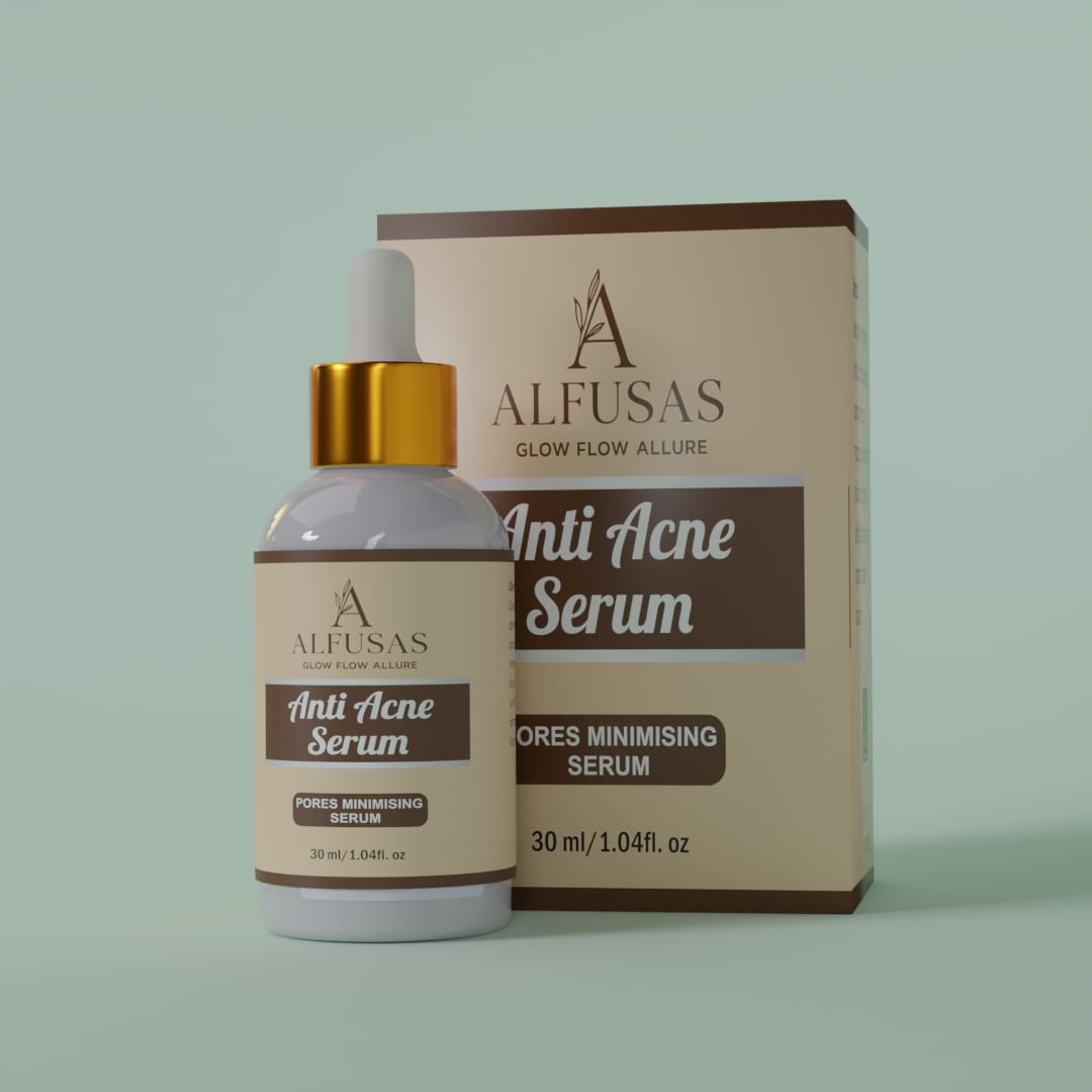 Alfusas Anti-Acne Serum  Advanced Treatment for Clear, Spot-Free & Healthy Skin (30ml)